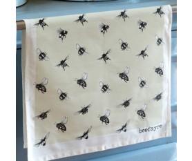 Bee Print Tea Towel