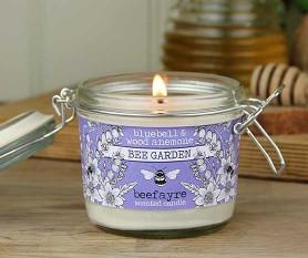 Bluebell & Wood Anemone Large Kitchen Candle