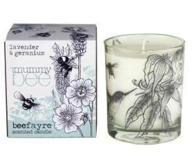 Mummy Bee Large Candle
