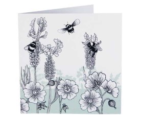 Mummy Bee Greeting Card 