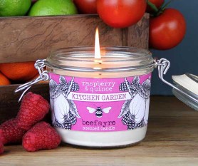 Raspberry & Quince Large Kitchen Candle
