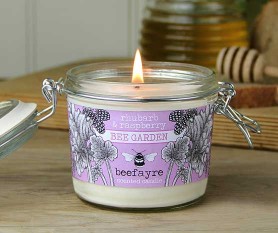 Rhubarb & Raspberry Large Kitchen Candle